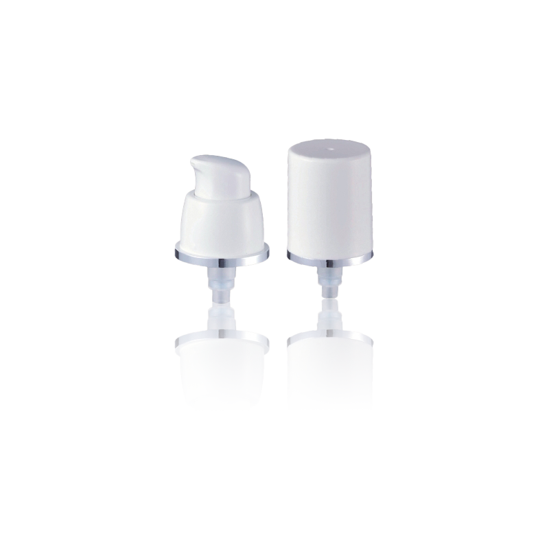 Минималистичная геометрическая косметическая головка насоса для косметической жидкости Дозатор жидкости-HY18A-04