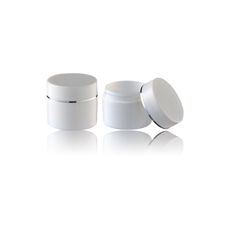 Простая и стильная кремовая коробка объемом 50 мл Series-PJ-001