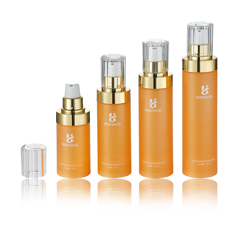 Стерильный безвоздушный флакон с насосом объемом 50–120 мл HS-017E