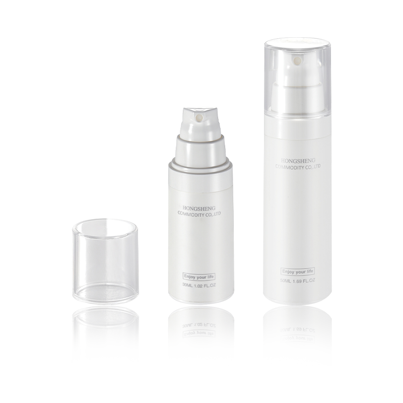 30 мл 50 мл безвоздушная бутылка герметичная многоразовая банка для туалетных принадлежностей HS-021B