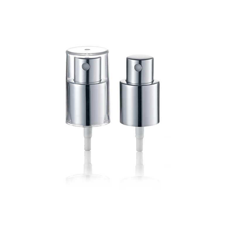 Головка косметического насоса нейтрально-серого цвета Liquid Distributor-HY20B-07